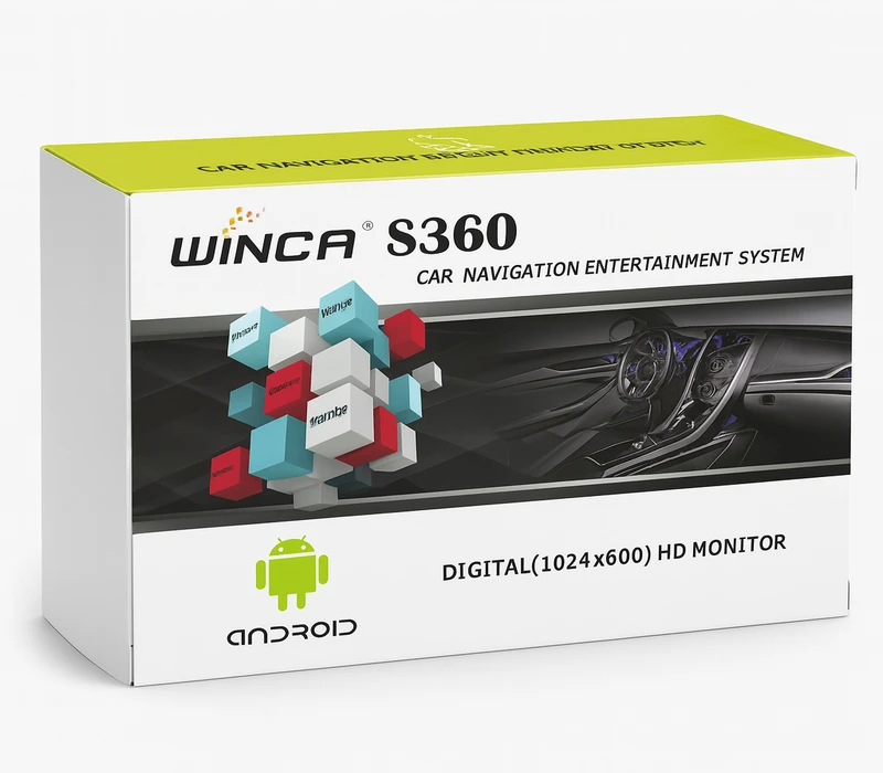 شاشة اندرويد موديل S360 من Winca