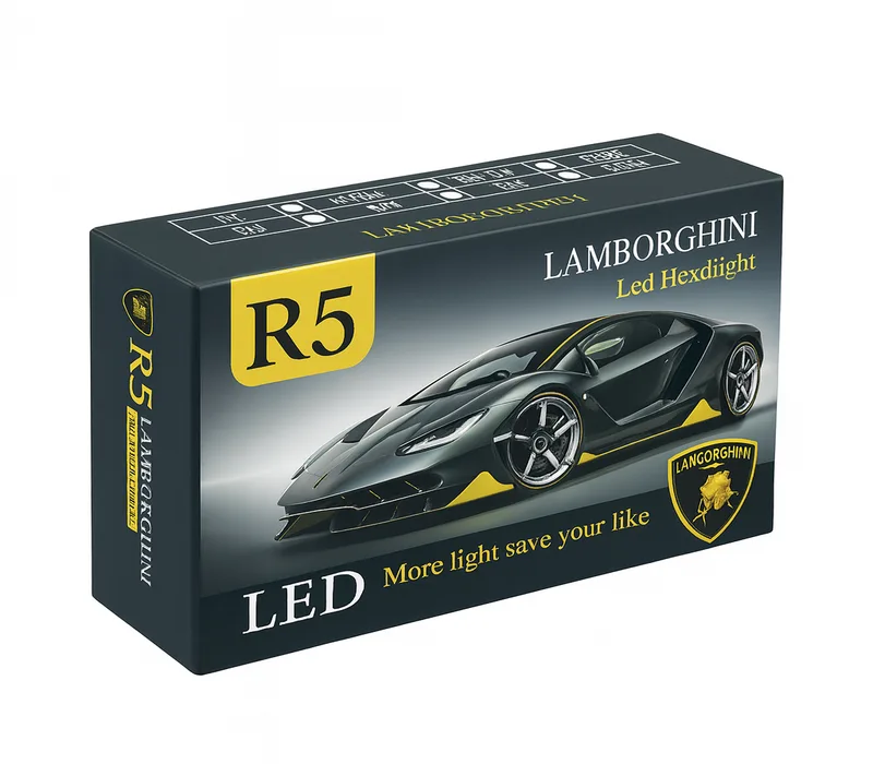 طقم ليد عالي وواطي من Lamborghini