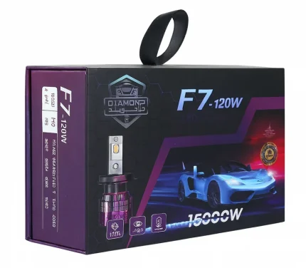 طقم لمبة بقوة 120 وات من Diamond