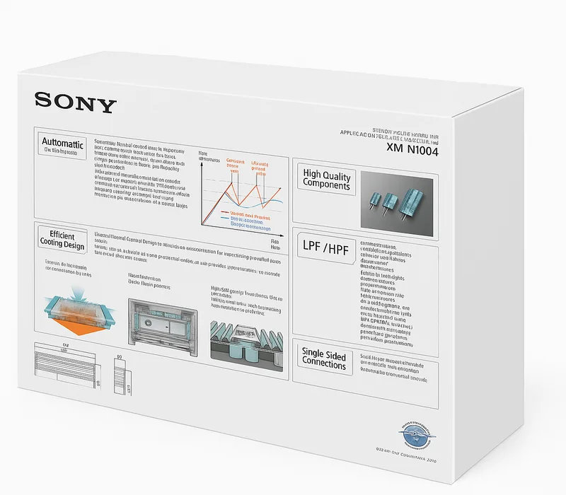 مضخم صوت سوني موديل Son XM-N1004