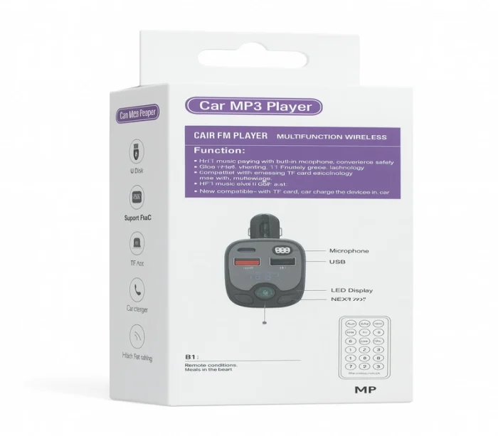 مشغل Mp3 بلوتوث ولاعة