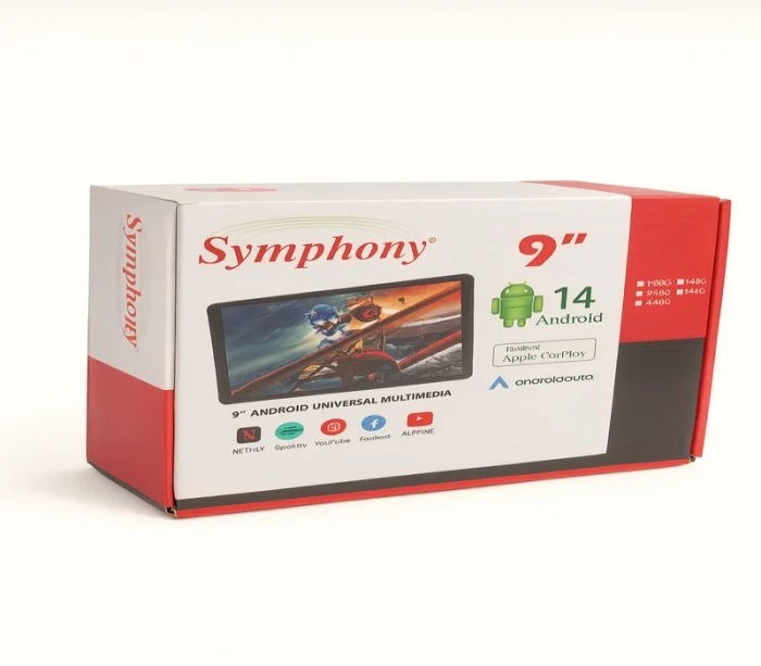 شاشة 9 بوصة بقوة 2 رام / 32 جيجا ذاكرة من Symphony