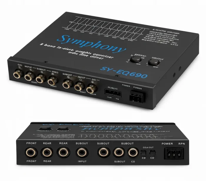 إيكولايزر 10 زرار من سمفوني Symphony 9 Band Graphic Equalizer