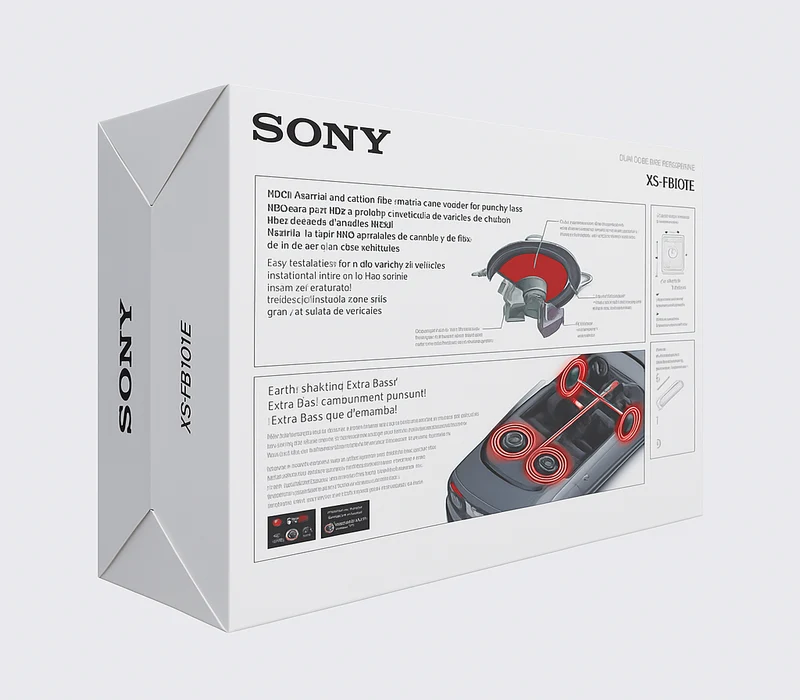 سماعه مدورة مقاس 10 سم من SONY