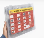 طقم قواعد لمبات LED لجميع السيارات