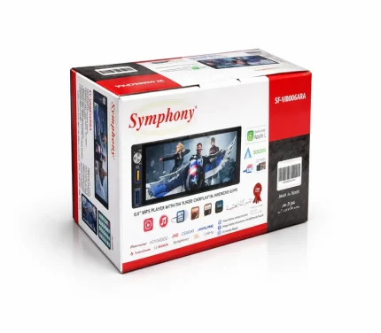 كاسيت شاشة مقاس 6.8 ضهر سنجل من Symphony