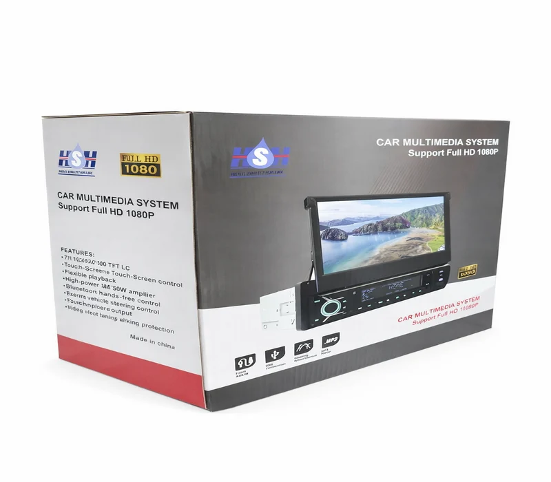 كاسيت شاشة 7 بوصة بلت ان وندوز built-in flat screen من HSH