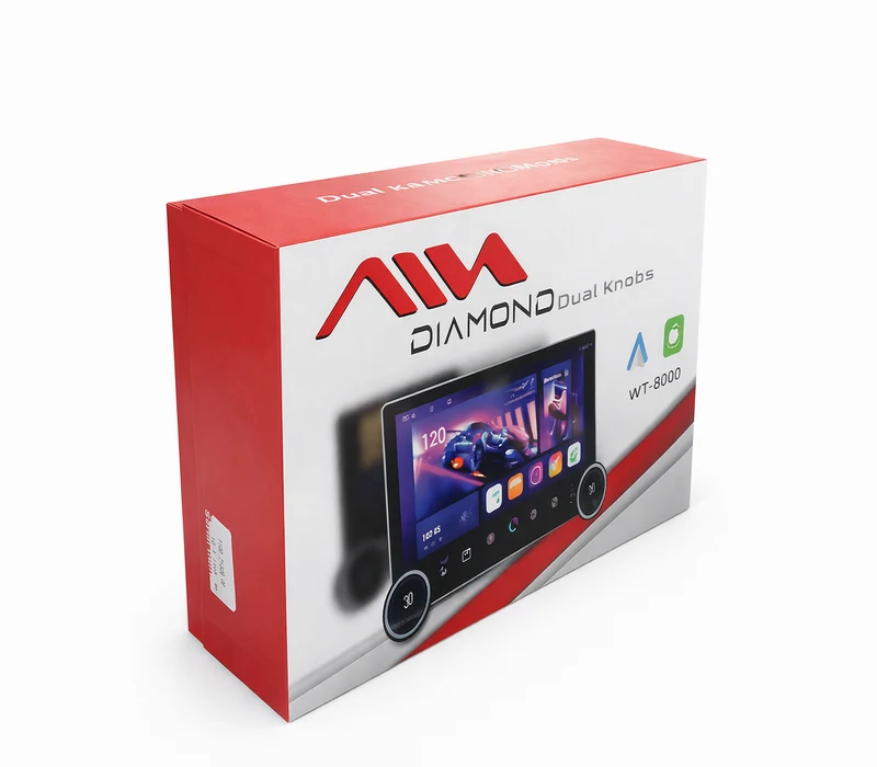 كاسيت شاشة اندرويد دايموند 2 بكرة بقوة 2/32 من ايوا Aiwa